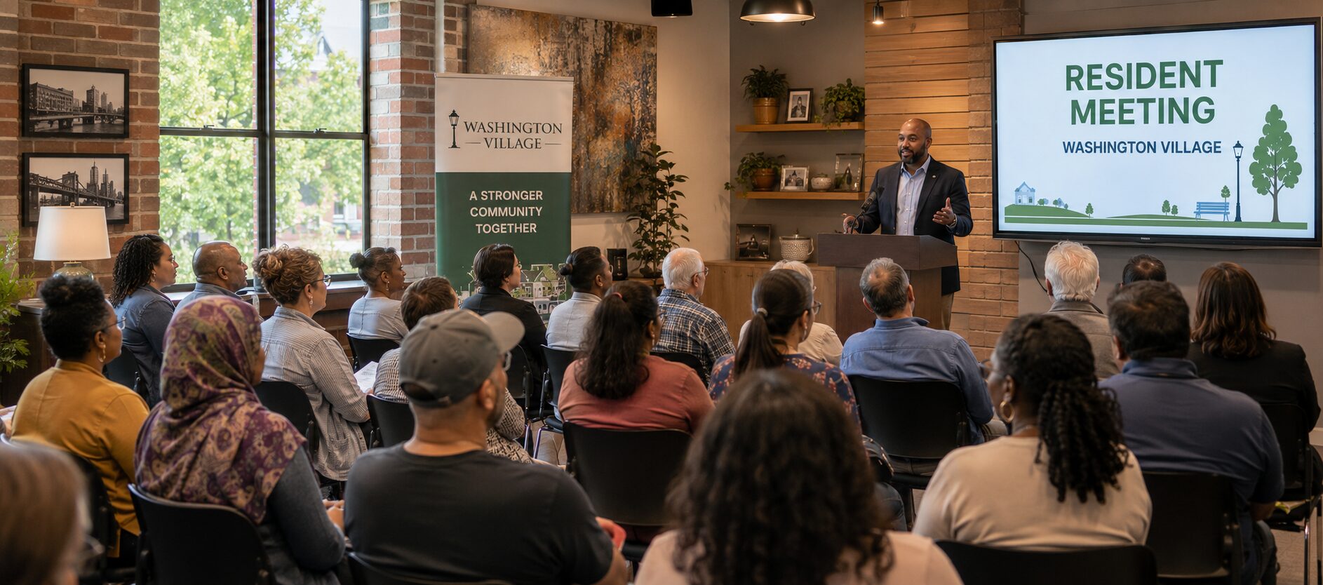 Resident Meeting – Washington Village